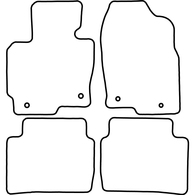 Automatten  Mazda CX-5 2012-2017