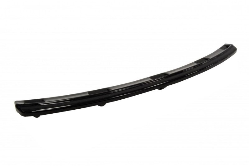 Centrale Achterspoiler Audi A5 S-Line 8T Coupe / Sportback (Met verticale bar) Glanzend Zwart