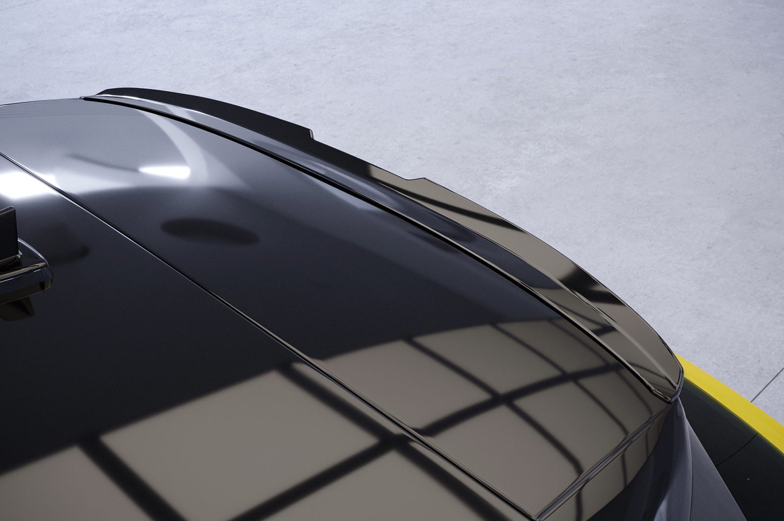 Spoiler Audi A1 (Type GB) CSR Glans Zwart