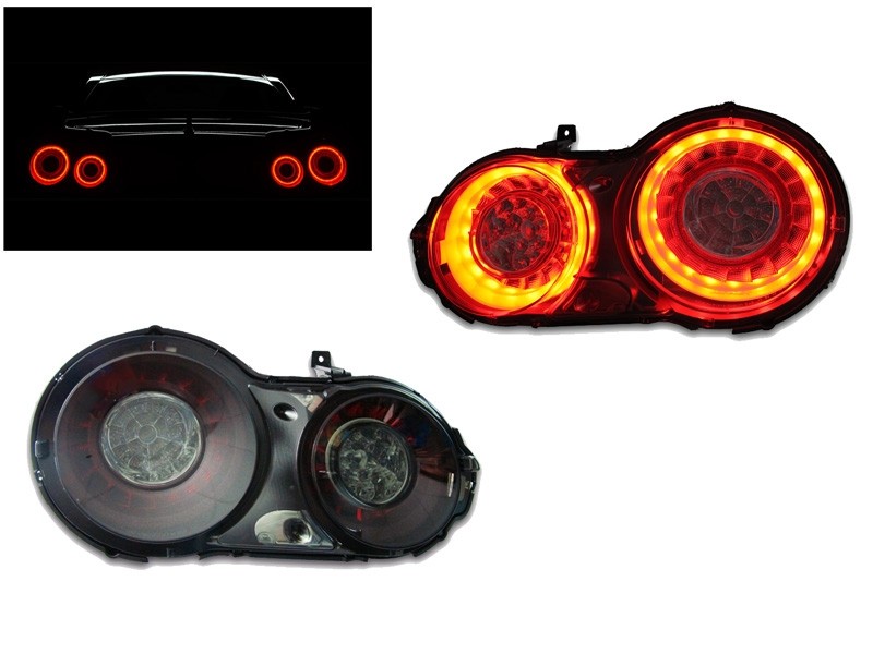 Nissan R35 GT-R 09/- Smoke Clear Taillights