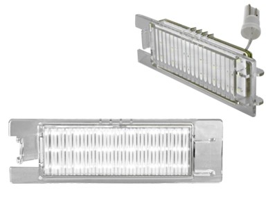 LED Licenceplateplaat lightning Opel Zafira B 05-, Astra H 04-09,