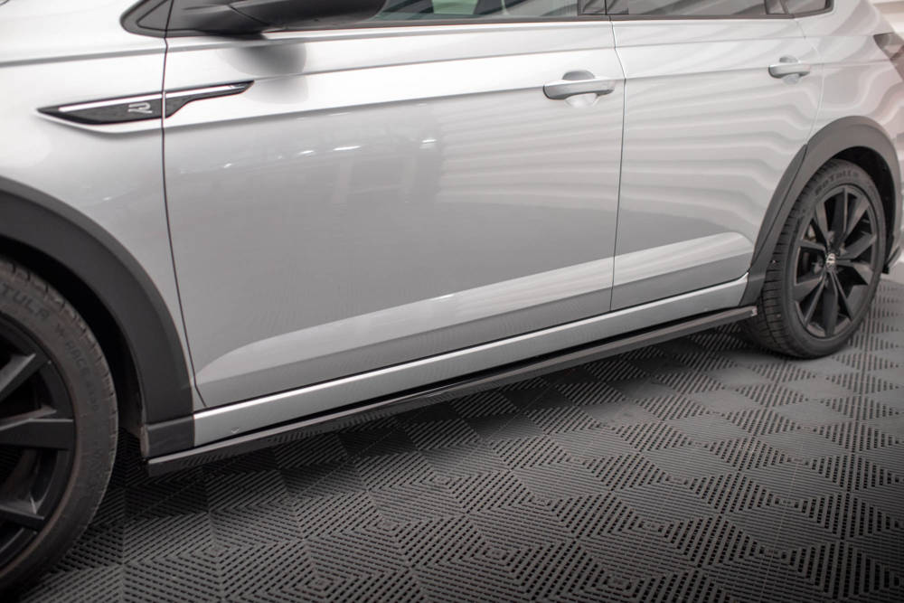 Zijskirts Volkswagen Taigo R-Line Maxton Glans Zwart