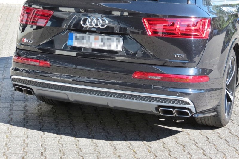 Zijdiffuser Audi SQ7 / S-Line Maxton Glanzend Zwart