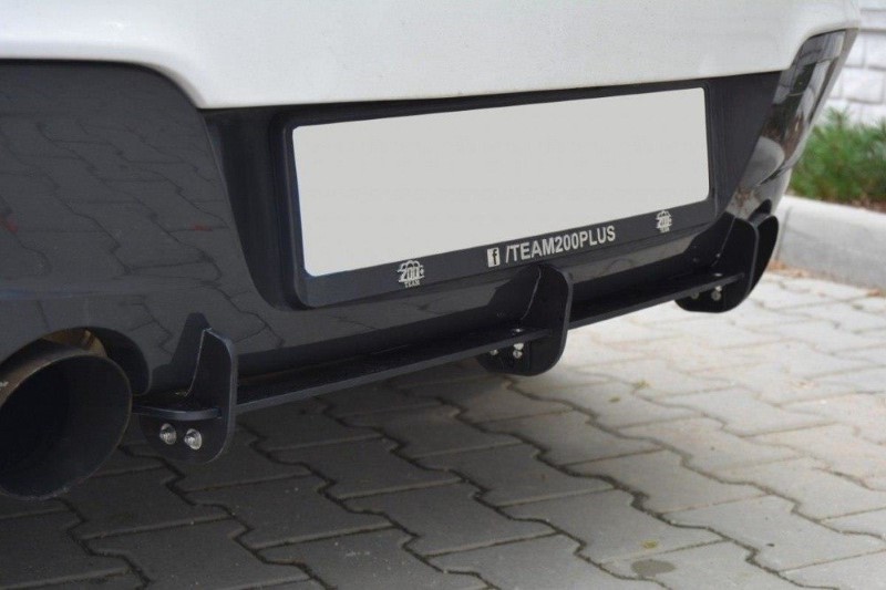 Spoiler set BMW 1 F20/F21 M-Power Achter Diffuser & Achterzij Spoilers (Preface)