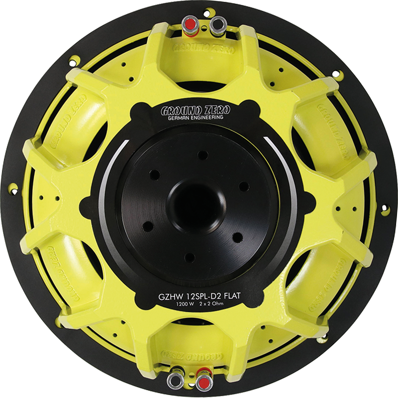 Ground Zero GZHW 12SPL-D2 FLAT 12″ Flat Subwoofer