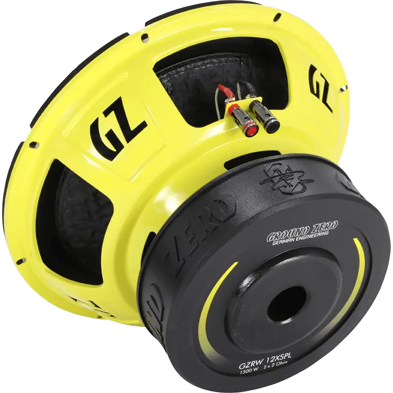 Ground Zero GZRW 12XSPL 12″ Subwoofer, 1500 W