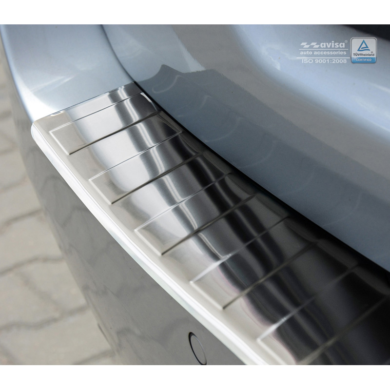 RVS Achterbumperprotector  BMW 5-Serie F11 Touring 2010-2017 'Ribs'