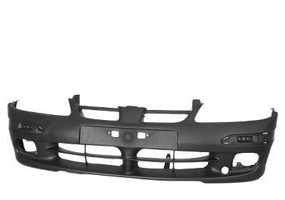 voorbumper, 3/5 drs, zwart,-08/2002 Nissan Almera, 2000-2006, N1