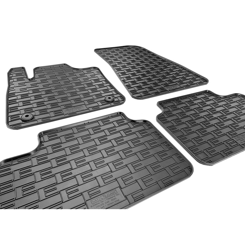 Rubber matten  Volvo C40 Recharge 2021- & XC40 Recharge 2021- (4-delig + montagesysteem)