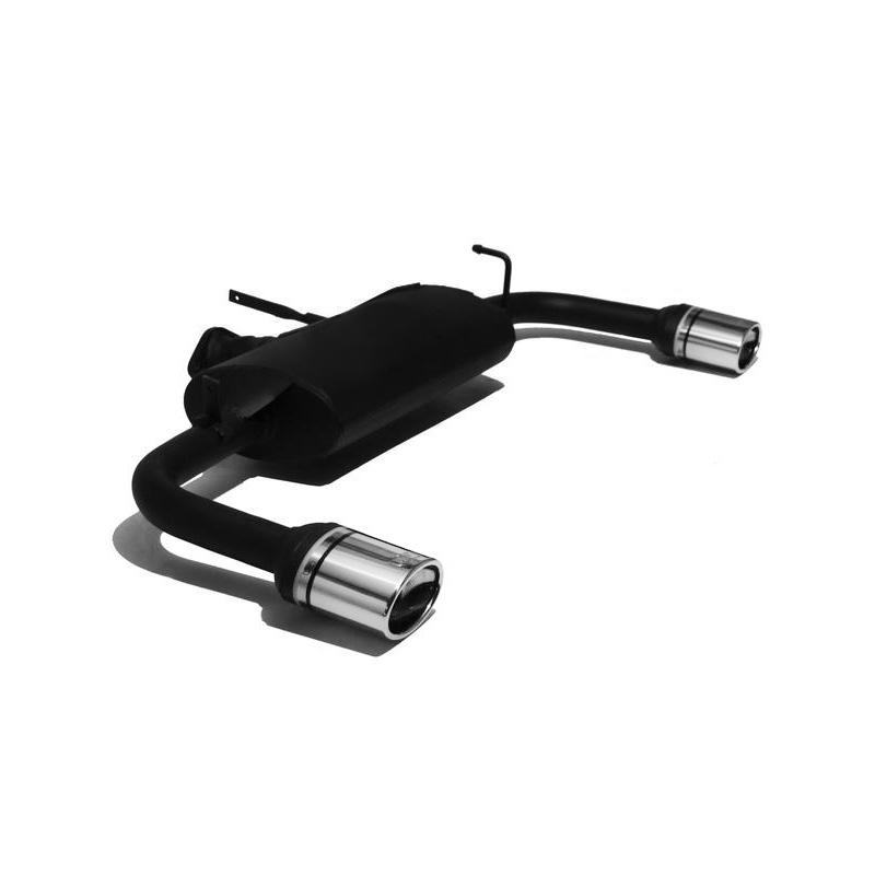 Dubbele Sportuitlaat  Mitsubishi Lancer VIII HB/Sedan 1.5i 80kW/1.8i 105kW 2007-2012 120x80mm