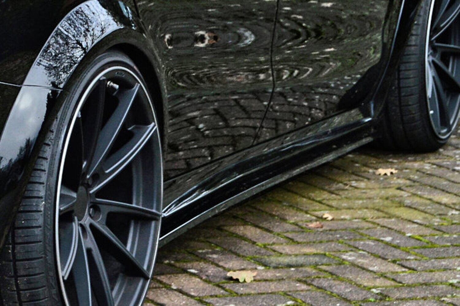 Zijskirts Mercedes met AMG Line pakket + CLA45 AMG , C176, 245G