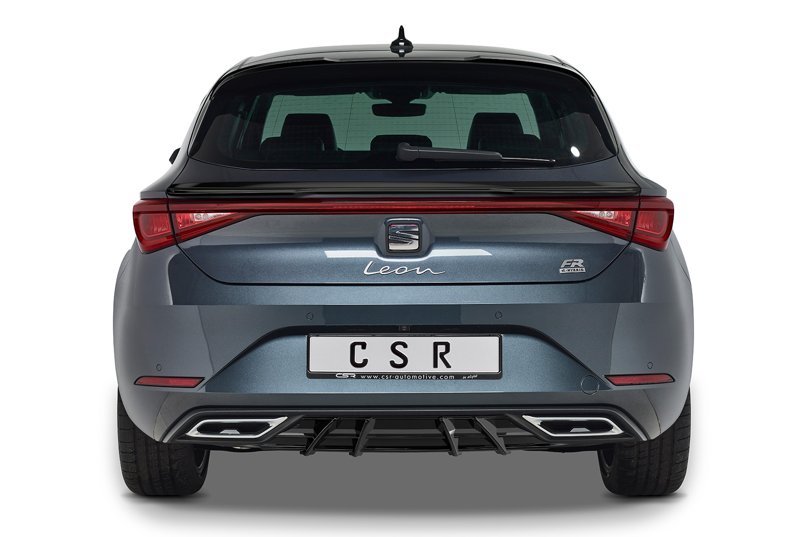 Spoiler Seat Leon IV (Typ KL) CSR glans Zwart