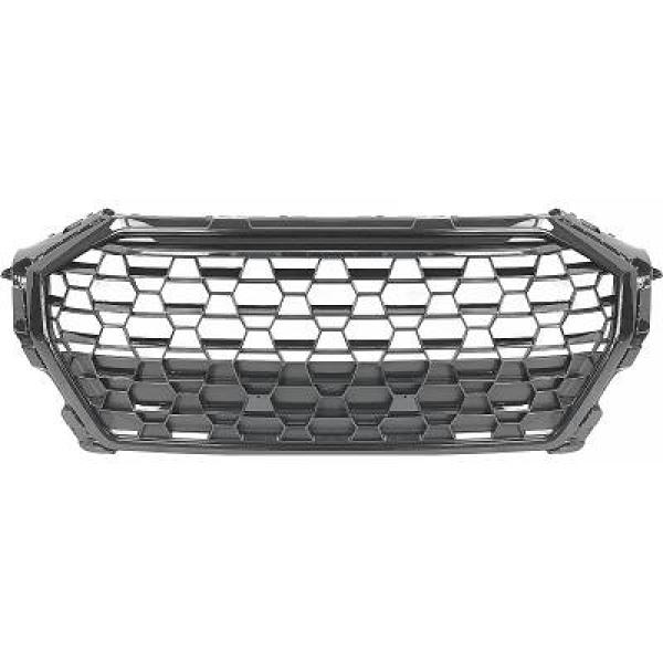 Grill Audi Q3 F3 18- RS look Glans Zwart