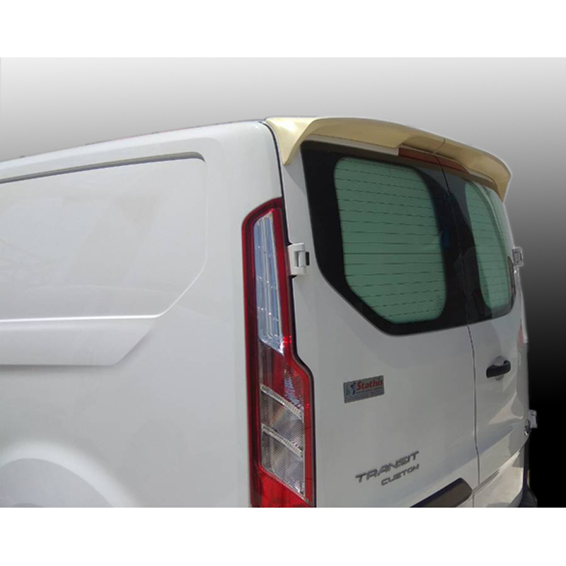 Dakspoiler  Ford Transit Custom 2012- (met 2 achterdeuren) (PU)