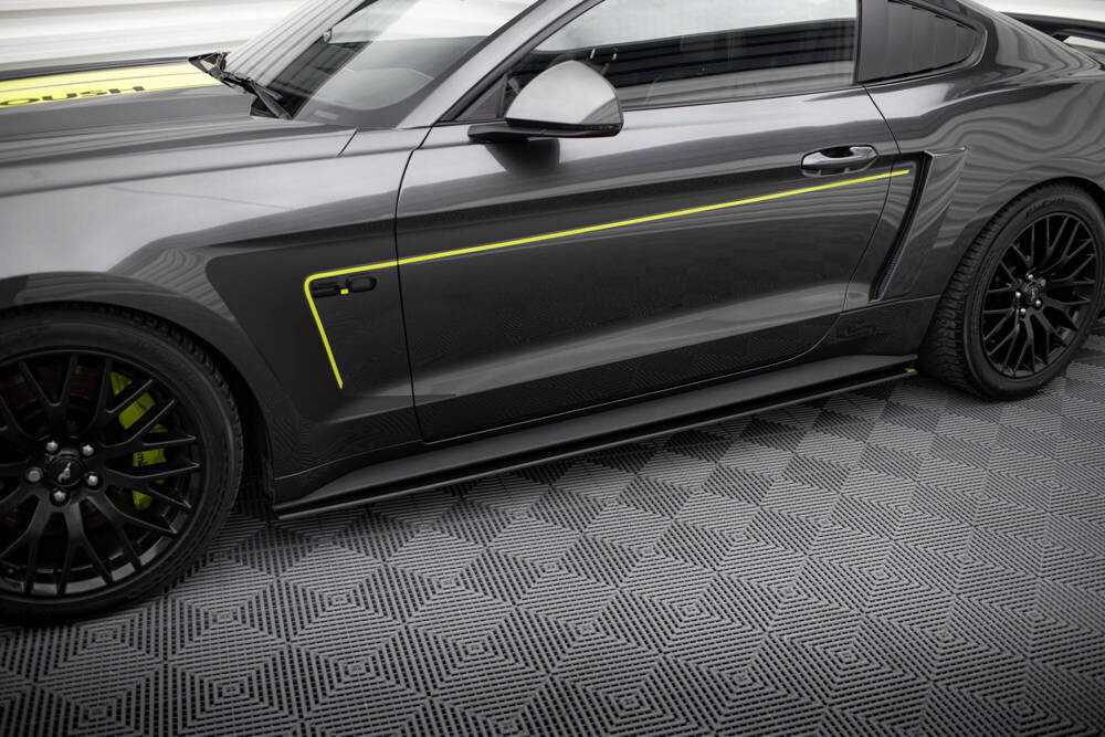 Zijskirts Diffusors Ford Mustang GT MK6 Zwart Street Pro