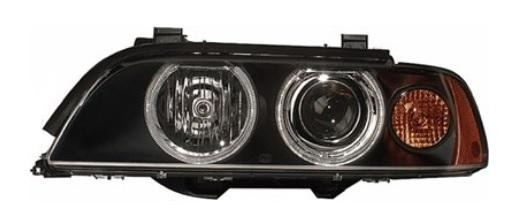 koplamp, Hella, H7+H7, oranje knipper, rechts, 09/2000-BMW 5 ser
