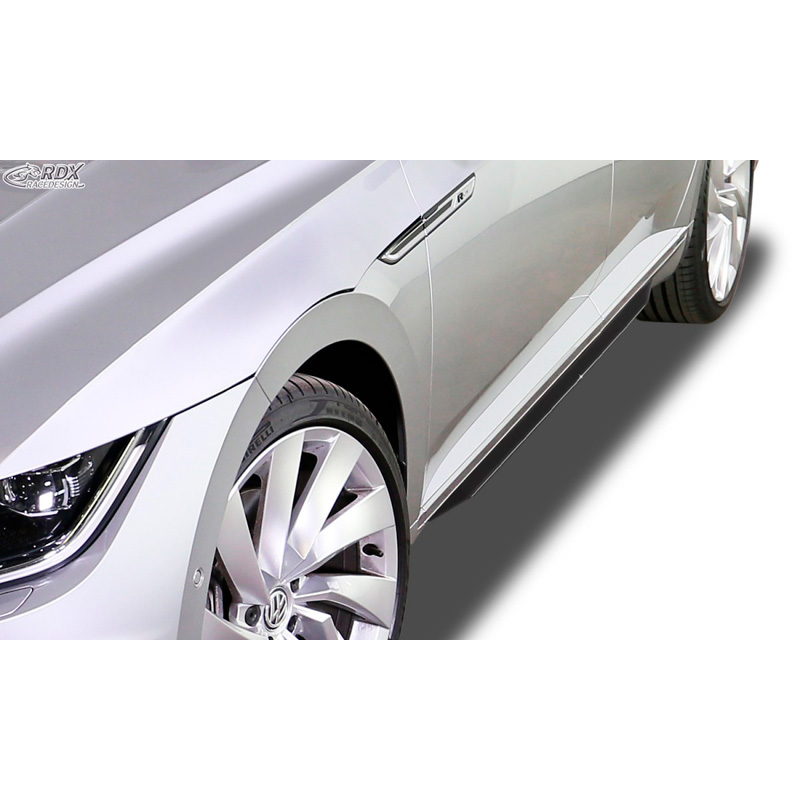 Sideskirts 'Slim'  Volkswagen Arteon 2017- incl. Shooting Brake 2020- (ABS zwart glanzend)