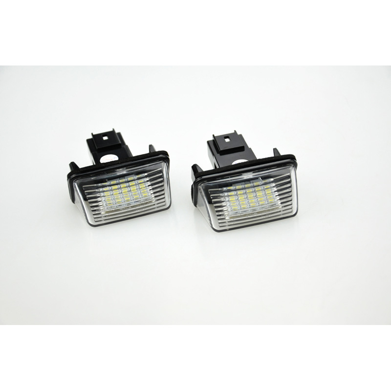 Set LED Nummerplaatverlichting  Citroën/Peugeot diverse modellen