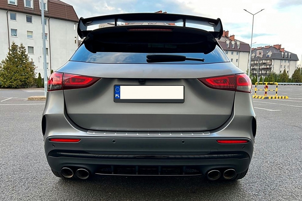 Diffuser Mercedes GLA H247 AMG Design GLA 45 Zwart