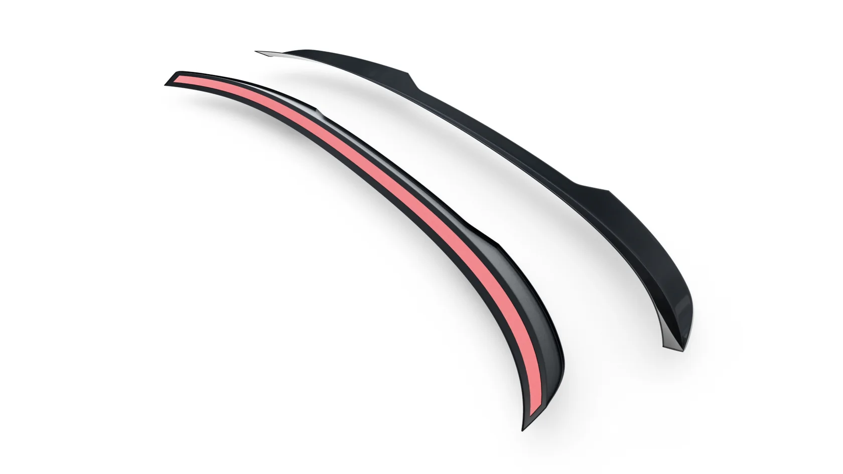Laag Spoiler Audi Q5 S-Line Sportback / SUV Mk3 2024 - Maxton Glans Zwart