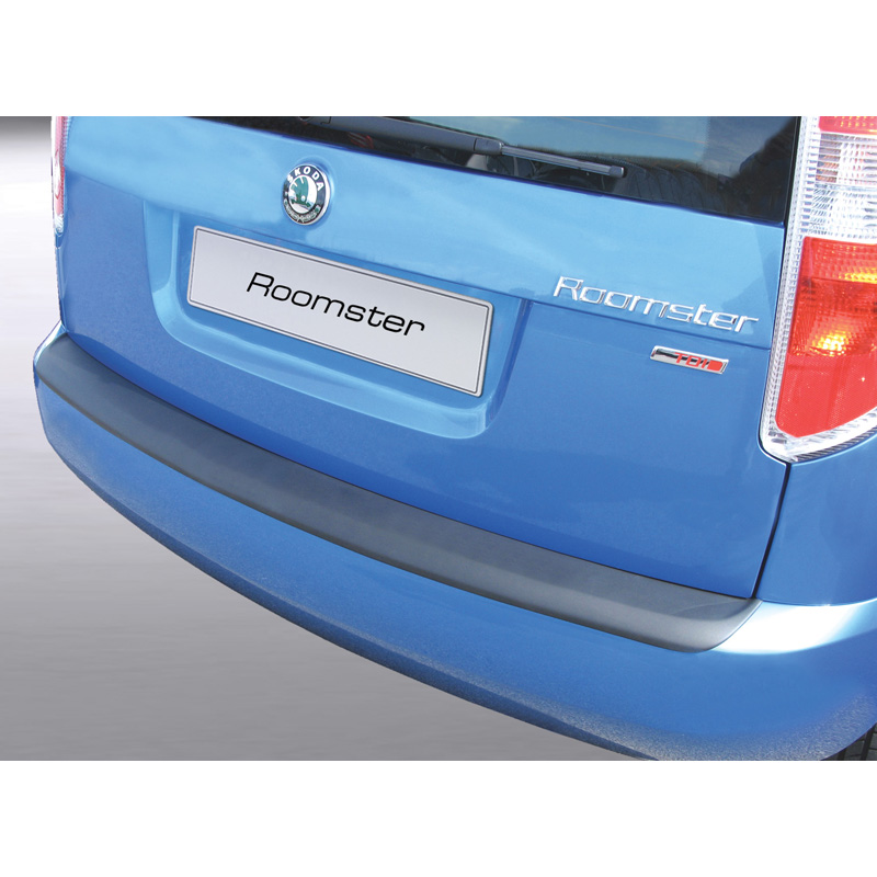 ABS Achterbumper beschermlijst  Skoda Roomster Zwart