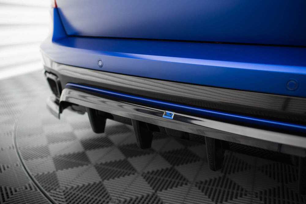 Diffuser V.2 BMW X5 G05 M-Pack FL Maxton Glanzend Zwart SCHADE