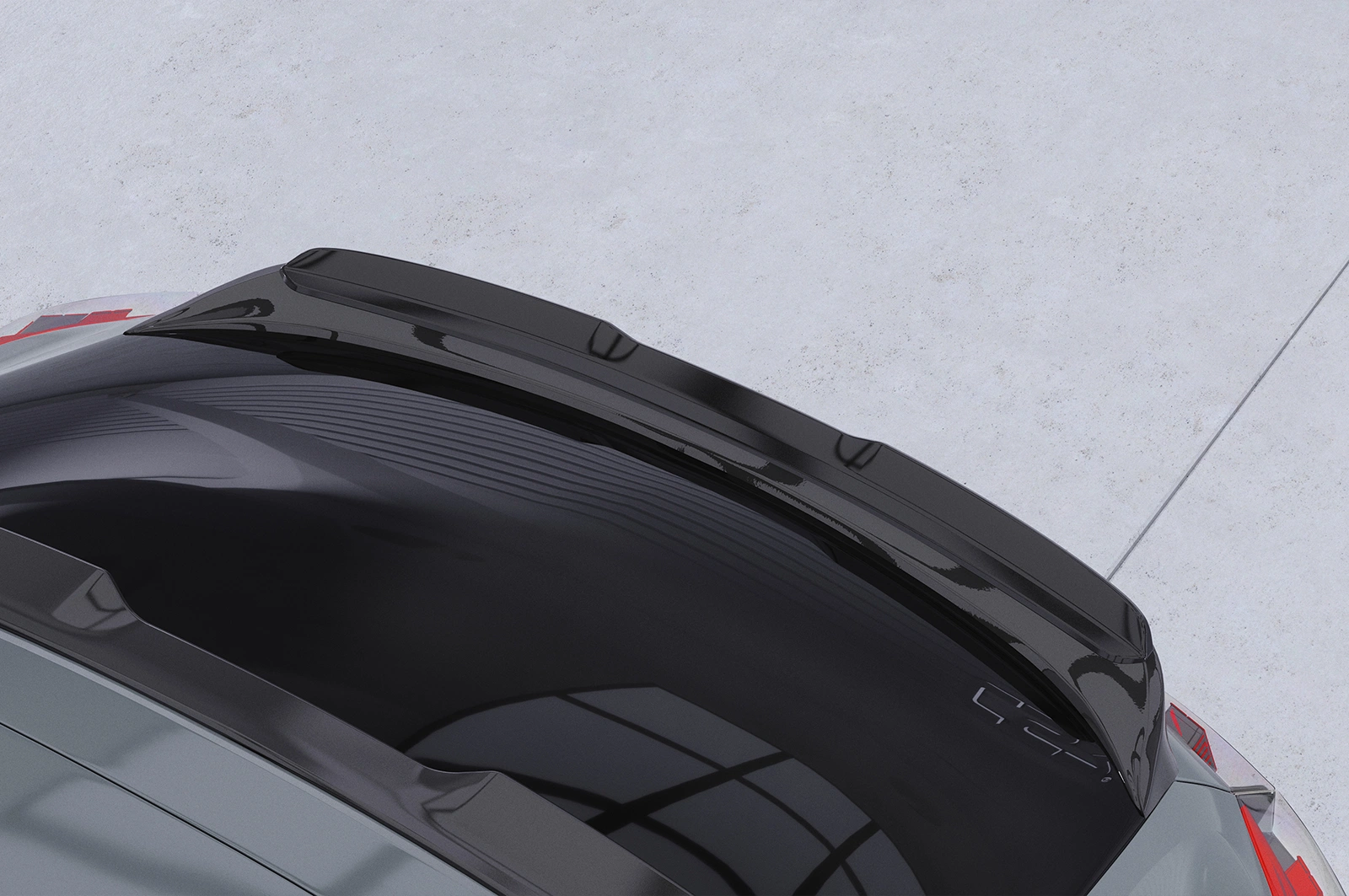 Achterspoiler BMW X2 / i2 (U10) glans zwart