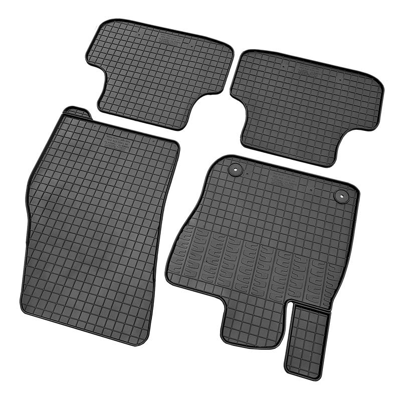 CIKCAR Rubber matten  Volkswagen T-Roc II eTSi 2025- (4-delig + montagesysteem)