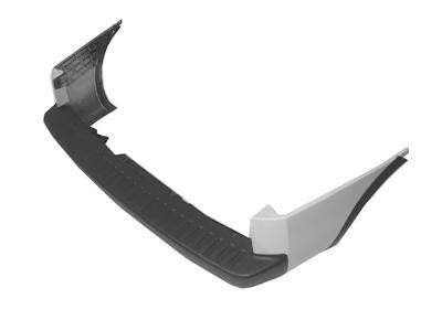 achterbumper, in primer, Combo Opel Corsa C, 2000-2006