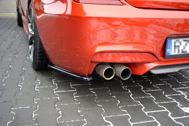 Achterzij Spoilers BMW M6 GRAN COUPÉ Glanzend Zwart