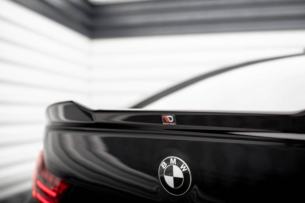 Spoiler BMW 4 Gran Coupe F36 2014 - 2017 Maxton Glans Zwart