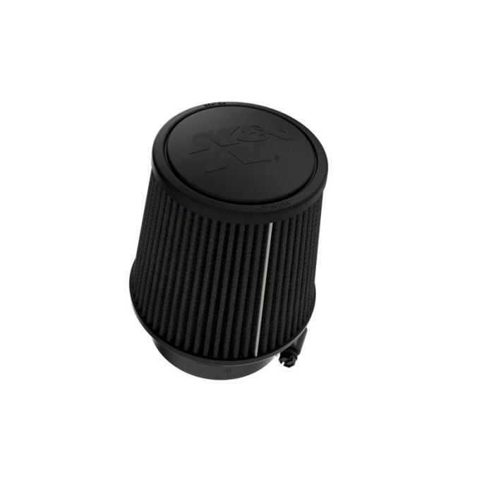 K&N Universeel Dryflow Zwart Luchtfilter Conisch 102mm aansluiting, 152mm onder, 117mm top, 152mm hoogte (RU-3113HBK)