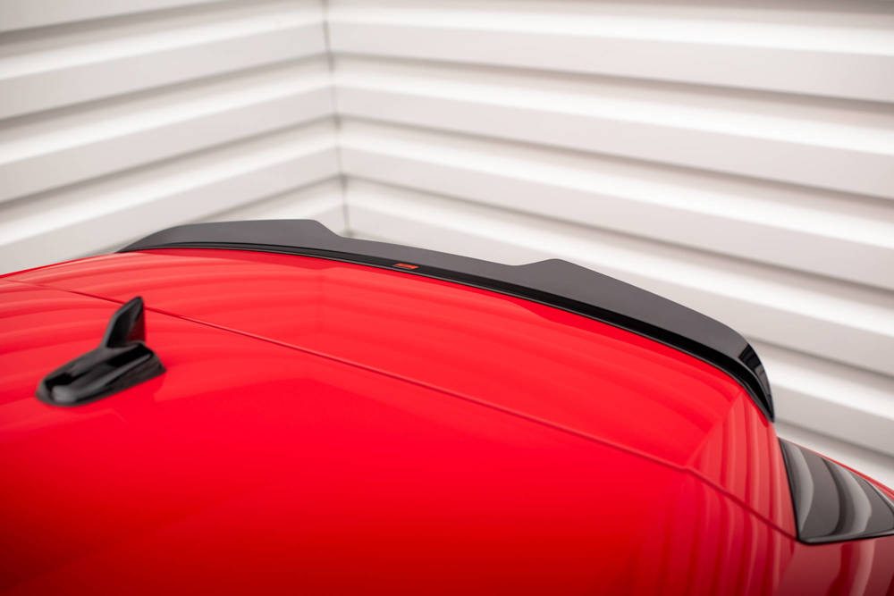 Spoiler Audi A3 8Y Sportback Maxton Glans Zwart