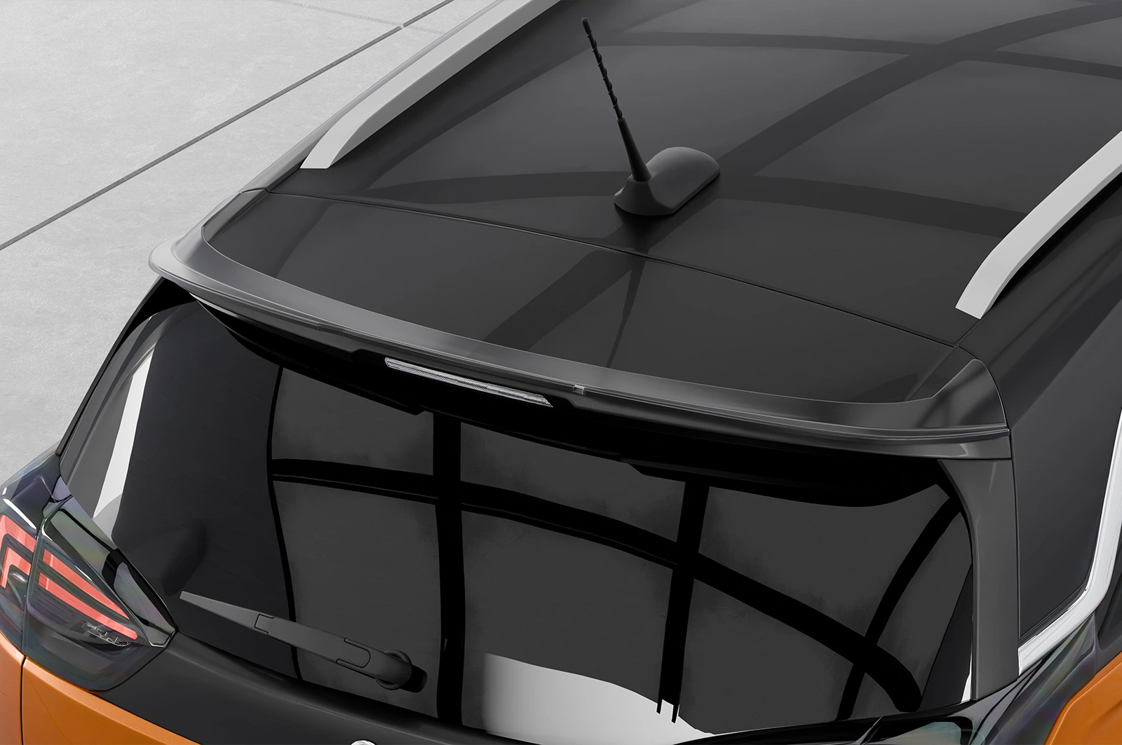 Achterspoiler Opel Crossland X / Crossland Glans Zwart (2017–) CSR