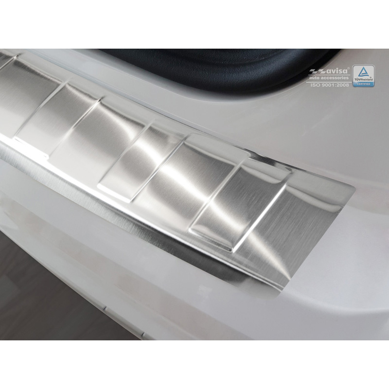 RVS Achterbumperprotector  Audi Q2 2016-2020 'Ribs'