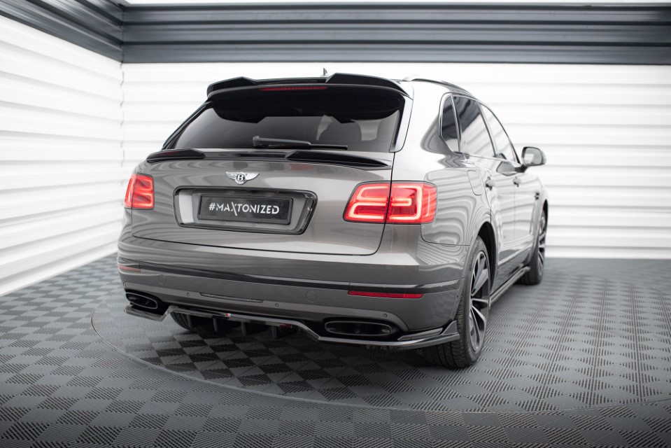 Dak Spoiler Bentley Bentayga 3D Style Glans Zwart Maxton