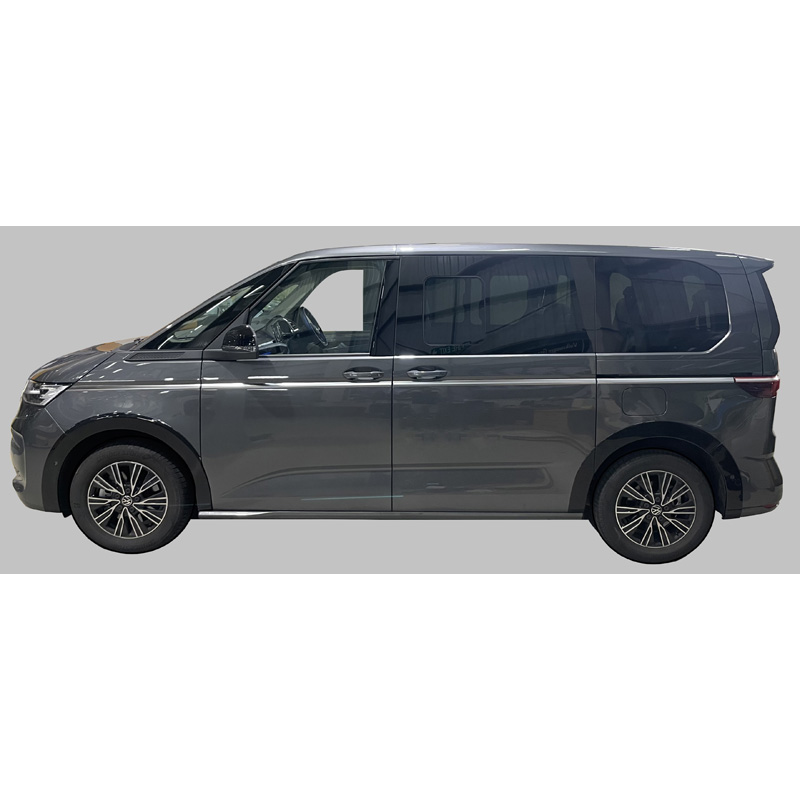 RGM Spatbordverbreders  Volkswagen T7 Multivan 2021- Korte wielbasis - Zwart (met Park Assist)