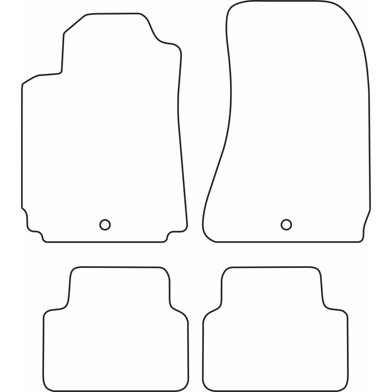 Automatten Velours  Alfa Romeo 159 2005-2010