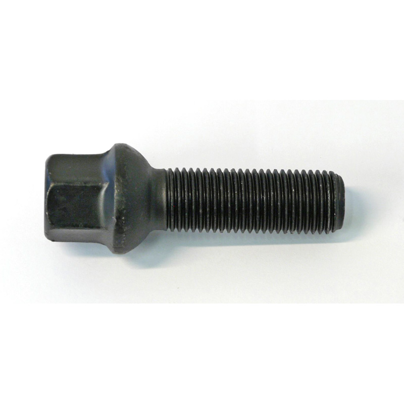 H&R Wheel bolt Round-Head R13 M14x1.5 - Length 35mm - Black VAG