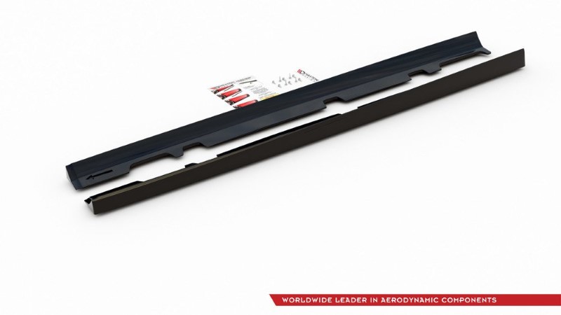 Zijskirts Diffusers Ford Fiesta Mk8 ST / ST-Line V.2 Glanzend Zwart