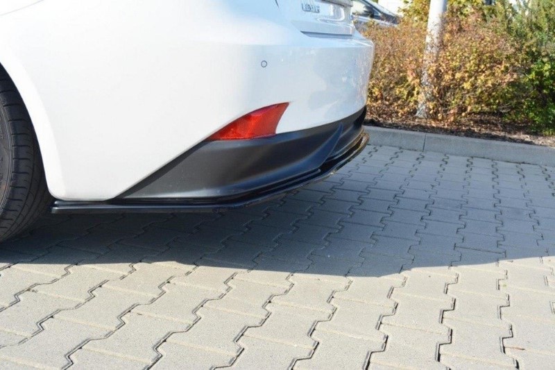 Centrale Achterspoiler Lexus IS Mk3 H (Zonder Verticale Bar) Glanzend Zwart