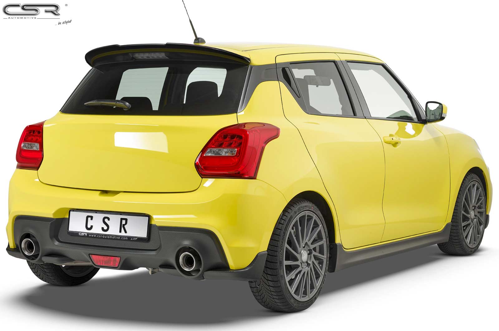 Achterspoiler Suzuki Swift 6 (RZ/AZ) Sport (2018–) Glans Zwart – CSR Automotive