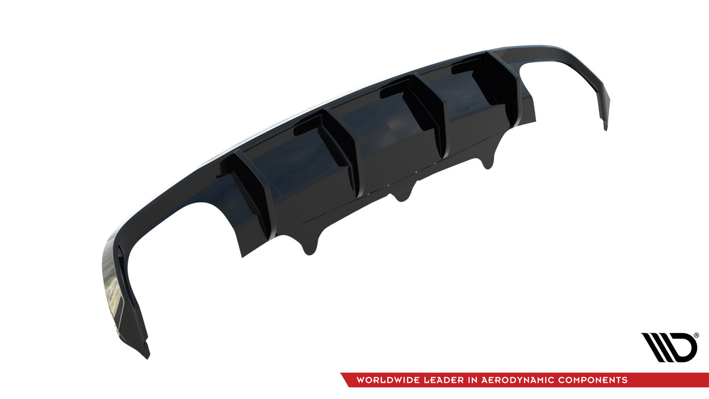 Achter Diffuser Audi S6 Avant C7 Maxton