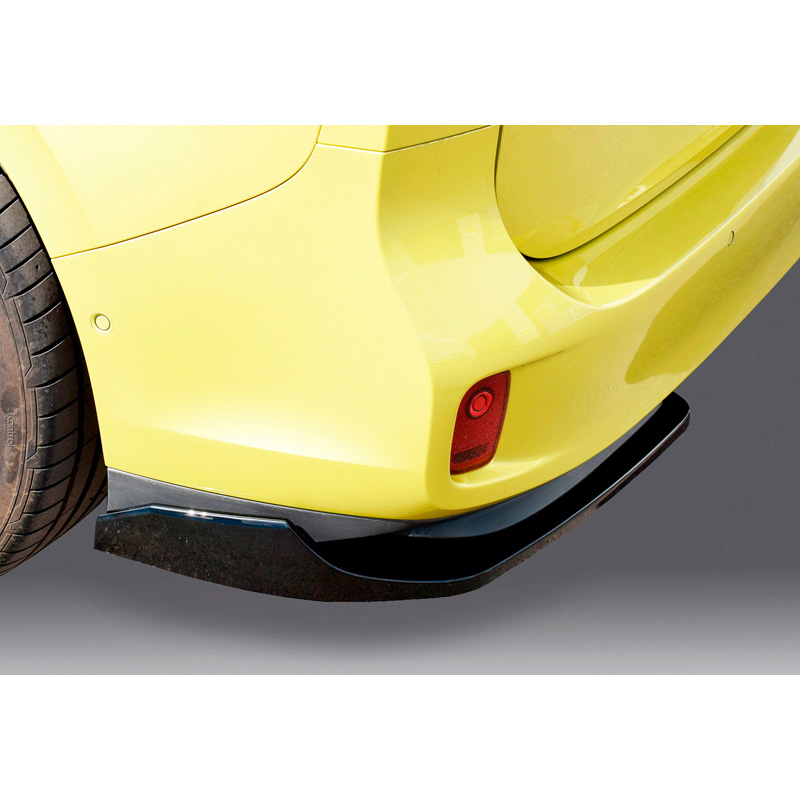 RGM Rear Corner Splitters  Volkswagen ID. Buzz 2022- - Glanzend zwart (ABS)