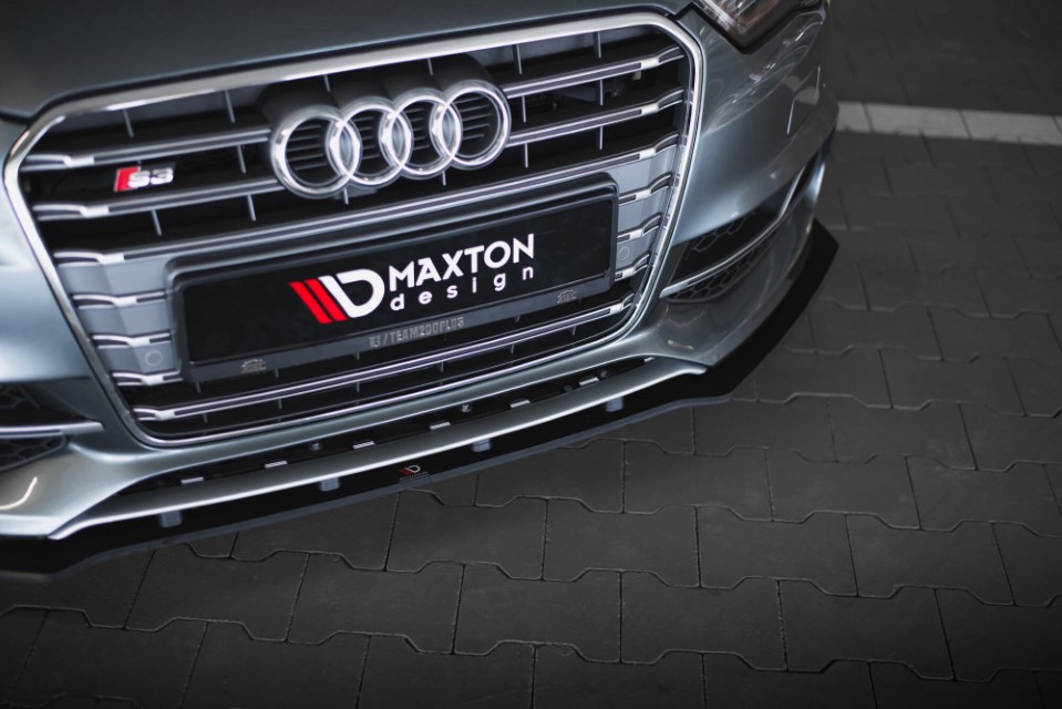 Voorspoiler Audi A3 S-line / S3 8V Sedan Maxton