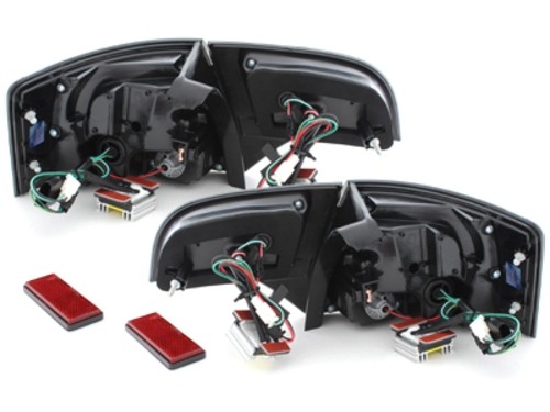 Taillights LED Audi A4 B7 avant 04-08 red/smoke