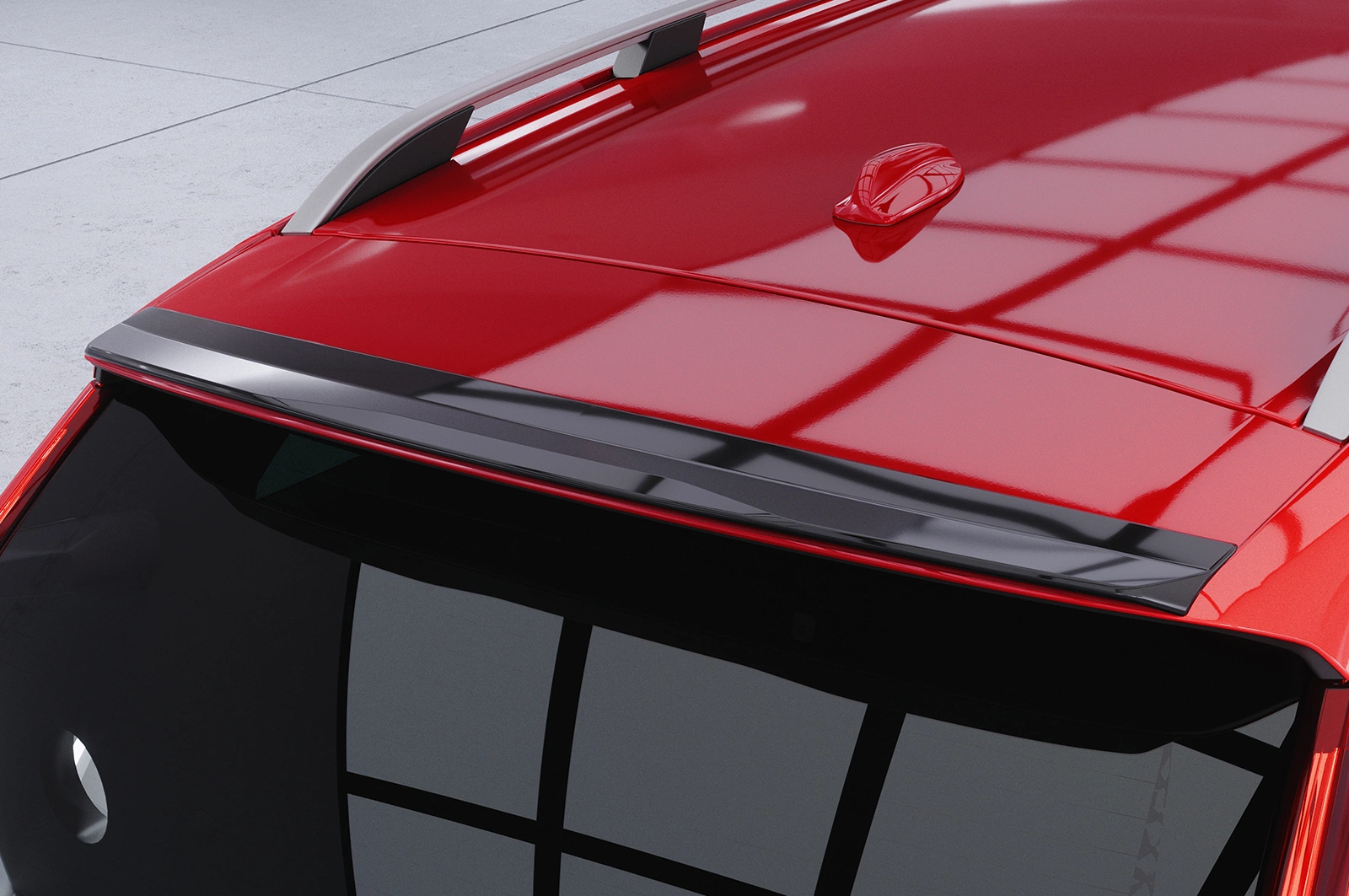 Achterspoiler Volvo XC90 (2e Gen) Glans Zwart (2015 - heden)