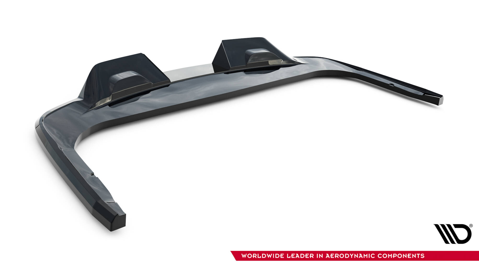 Achter Diffuser Volkswagen Atlas R-Line MK1 Facelift 2 Maxton Glanzend zwart