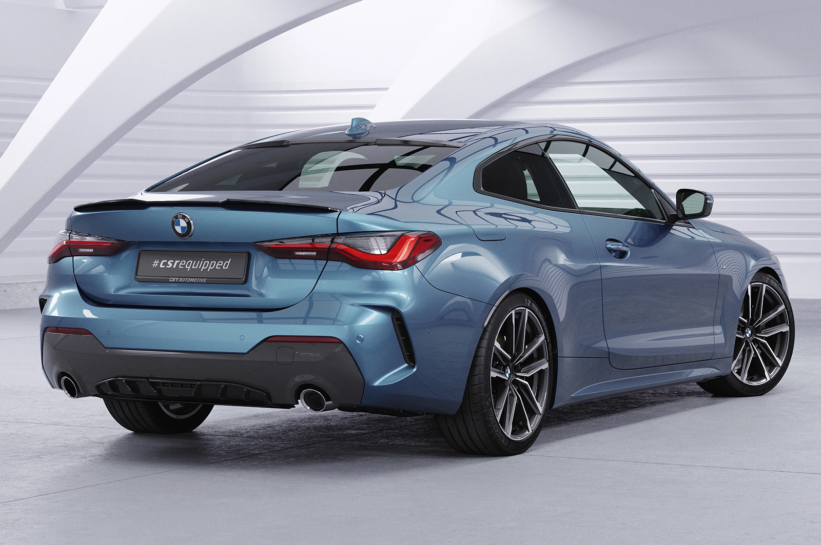 Achterspoiler BMW 4er G22 Coupe Glans Zwart van CSR Automotive (2020-)