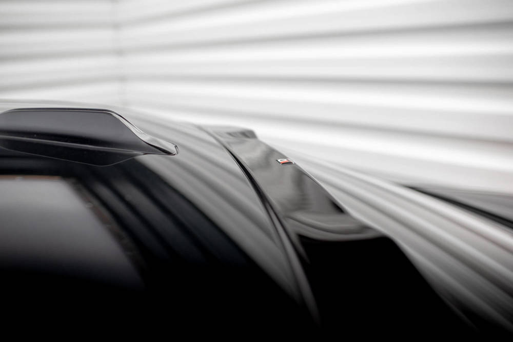 Dakspoiler BMW 7 Serie G70 M Pakket & M760E Maxton Glans Zwart